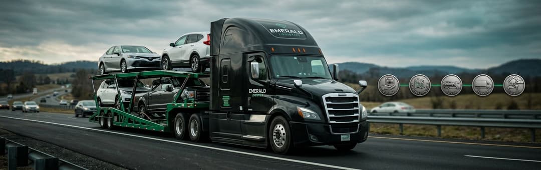 How Car Shipping Works - At A Glance