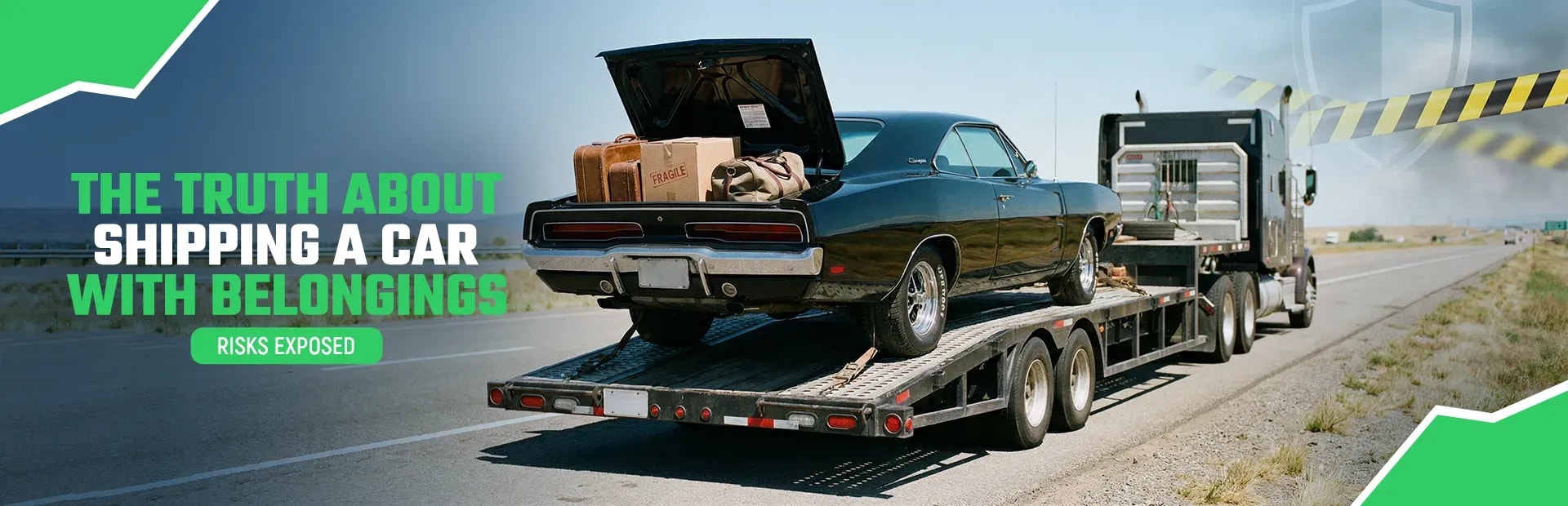 Can You Ship a Car With Belongings? The Real Risks