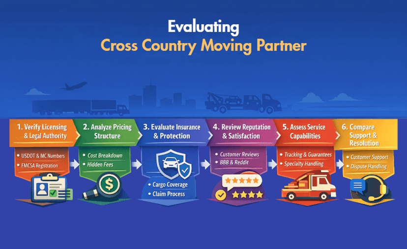 How to Evaluate the Best Cross Country Car Moving Company