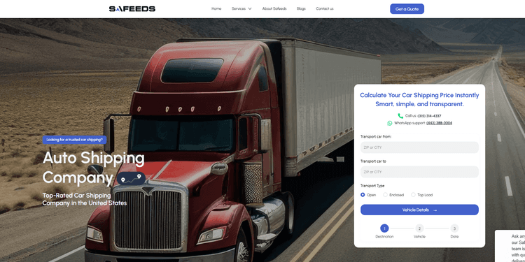 Safeeds Auto Transport