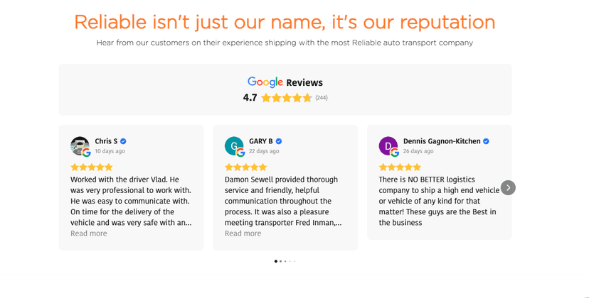 Delivery Performance and Customer Feedback