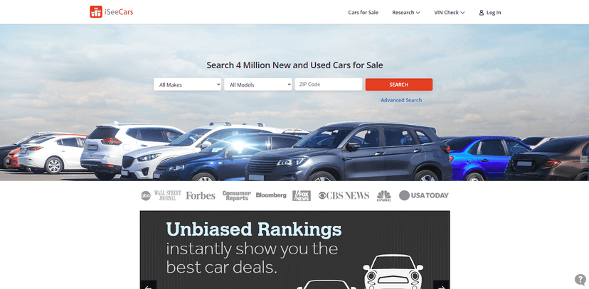 6. iSeeCars — Best for Deal Rating & Value Scoring