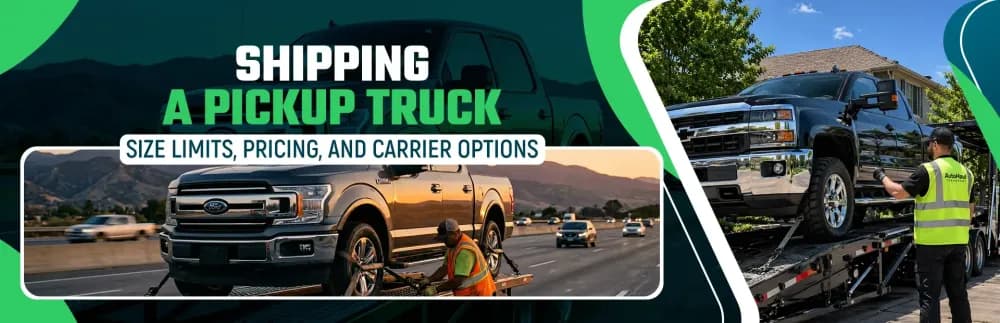 Shipping a Pickup Truck — Size Limits, Pricing, and Carrier Options