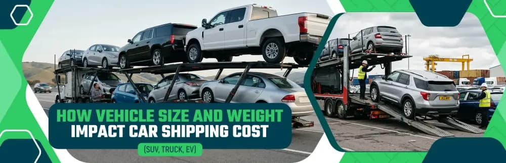 How Vehicle Size and Weight Impact Car Shipping Cost (SUV, Truck, EV)