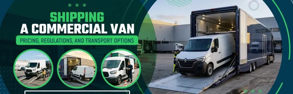 Shipping a Commercial Van: Pricing, Regulations, and Transport Options