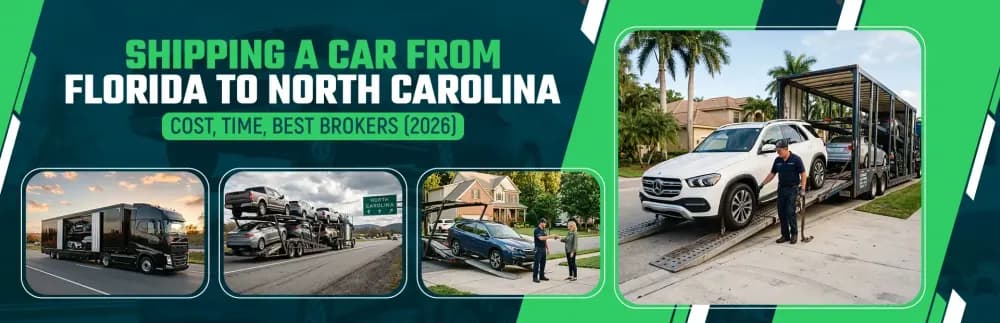 Shipping a Car From Florida to North Carolina: Cost, Time, Best Brokers (2026)