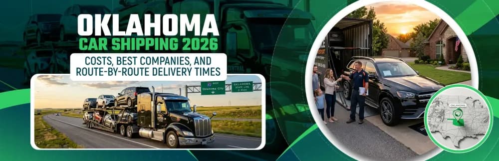Oklahoma Car Shipping (2026): Costs, Best Companies, and Route-by-Route Delivery Times