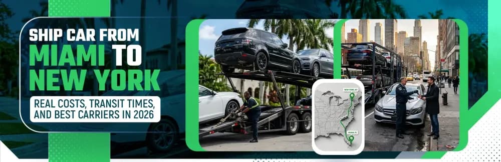 Ship Car from Miami to New York: Real Costs, Transit Times, and Best Carriers in 2026