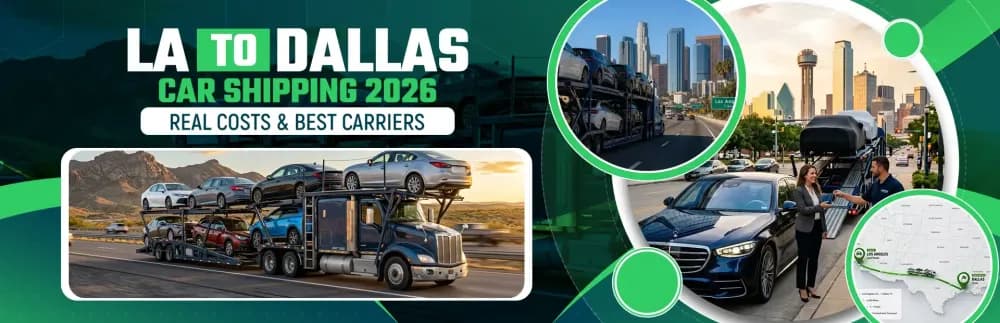 Ship a Car from Los Angeles to Dallas: Costs, Carriers, and Route Guide (2026)